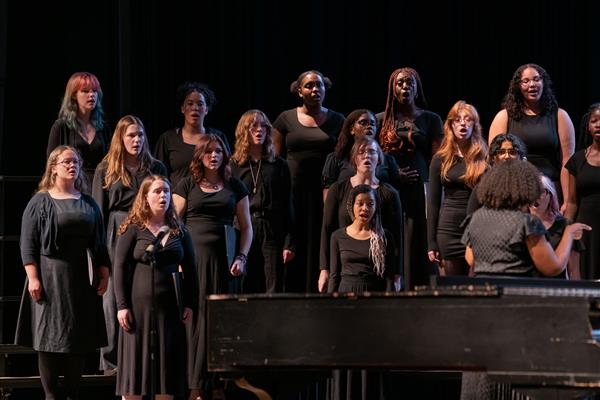 2023 All County Chorus Students Performing
